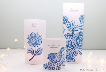 Winterlichtjes Delfts Blauw